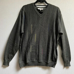 Vintage Modango Merino wool Winter v neck sweater  Sz M